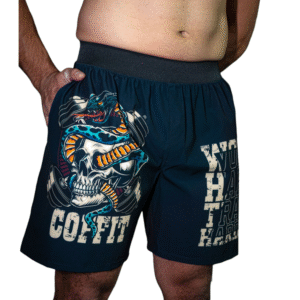 SHORT HOMBRE CALAVERA SERPIENTE