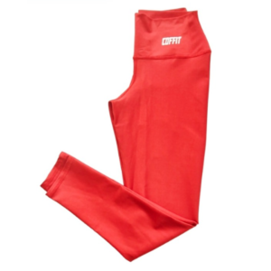 CALZA MUJER ROJA UNICOLOR